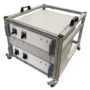 5U Aluminium Profile Rack with Two Installed Units