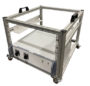 5U Aluminium Profile Rack with One Installed Unit