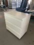 Mobile pedestal with 3 drawers and integrated handle